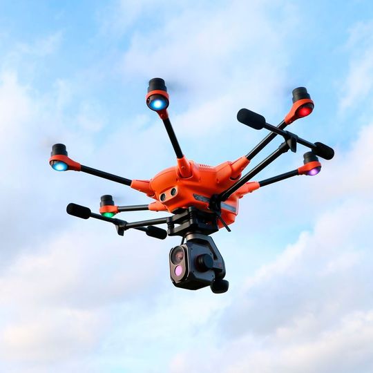 Die H520 SkyHopper (LTE) Drohnen wollen mit Sicherheits-Features punkten Die H520 SkyHopper (LTE) Drohnen wollen mit Sicherheits-Features punkten