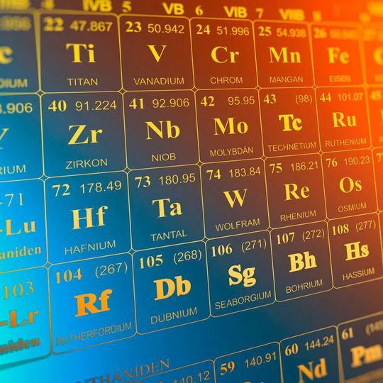 Einige Elemente des Periodensystems könnten uns in absehbarer Zukunft nicht mehr zur Verfügung stehen. Einige Elemente des Periodensystems könnten uns in absehbarer Zukunft nicht mehr zur Verfügung stehen.
