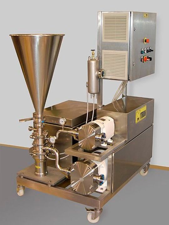 Beispiel ähnliche Pulverlöseanlage Type Ytron -ZC Visco Tron für den nicht Ex-Bereich Beispiel ähnliche Pulverlöseanlage Type Ytron -ZC Visco Tron für den nicht Ex-Bereich