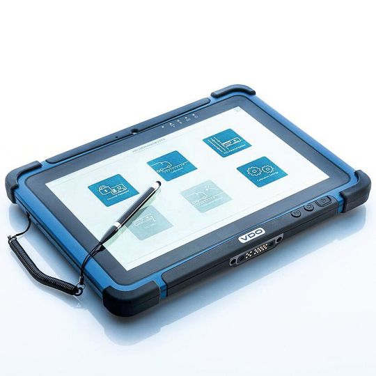 Das VDO-Workshop-Tab ist die Steuerzentrale für die Prüfung des digitalen Tachographen. Das VDO-Workshop-Tab ist die Steuerzentrale für die Prüfung des digitalen Tachographen.