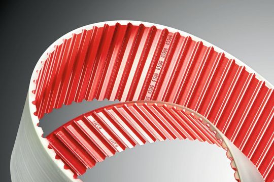 The Brecoflex Move AT15 PU high-performance toothed belt with 15 mm pitch and increased belt stiffness. The Brecoflex Move AT15 PU high-performance toothed belt with 15 mm pitch and increased belt stiffness.