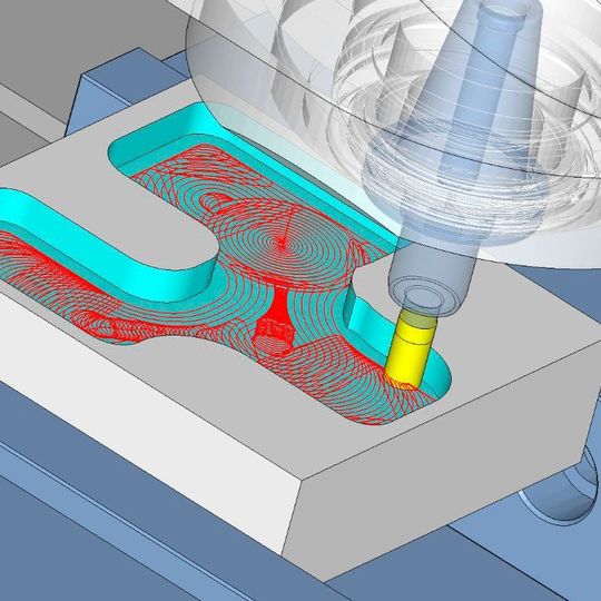 Increasing productivity with patent- pending milling strategy