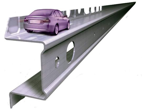 Welser-Stahlprofile werden in den unterschiedlichsten Branchen eingesetzt; in der Baubranche genauso wie im modernen Automobilbau als Achsträger oder Schwellerverstärker, als Stoßfänger oder Sitzschienen. Bilder: Welser Welser-Stahlprofile werden in den unterschiedlichsten Branchen eingesetzt; in der Baubranche genauso wie im modernen Automobilbau als Achsträger oder Schwellerverstärker, als Stoßfänger oder Sitzschienen. Bilder: Welser
