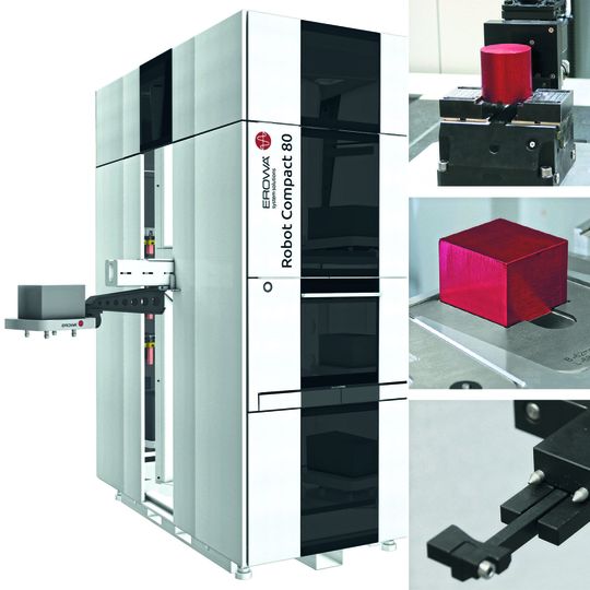 The tall and lean design of the Robot has small footprint of just 2m². The tall and lean design of the Robot has small footprint of just 2m².