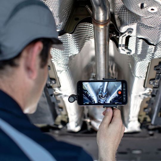 Der Videocheck soll laut Peugeot für mehr Transparenz sorgen. Der Videocheck soll laut Peugeot für mehr Transparenz sorgen.