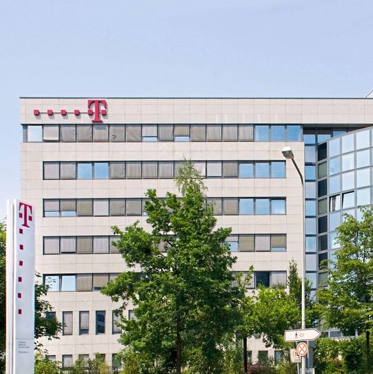 Die T-Systems-Zentrale steht in Frankfurt. Die T-Systems-Zentrale steht in Frankfurt.