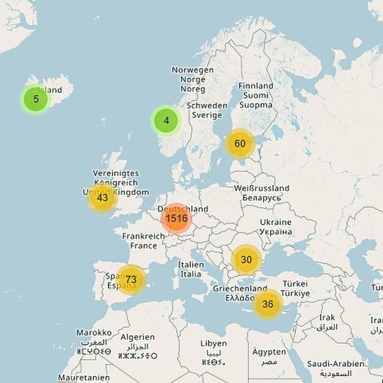 Seit Anfang 2016 trägt das KIT (Karlsruher Institut für Technologie) Akteure der IT-Sicherheitsforschung zusammen und verortet diese auf einer „IT-Security Map“. Seit Anfang 2016 trägt das KIT (Karlsruher Institut für Technologie) Akteure der IT-Sicherheitsforschung zusammen und verortet diese auf einer „IT-Security Map“.