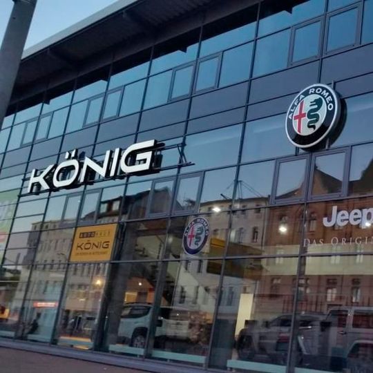 Die Autohausgruppe Gotthard König hat in Halle ihren umgebauten Standort neu eröffnet. Die Autohausgruppe Gotthard König hat in Halle ihren umgebauten Standort neu eröffnet.