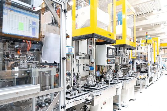 Die Powertrain-Production-System Modulserie von PIA. Die Powertrain-Production-System Modulserie von PIA.