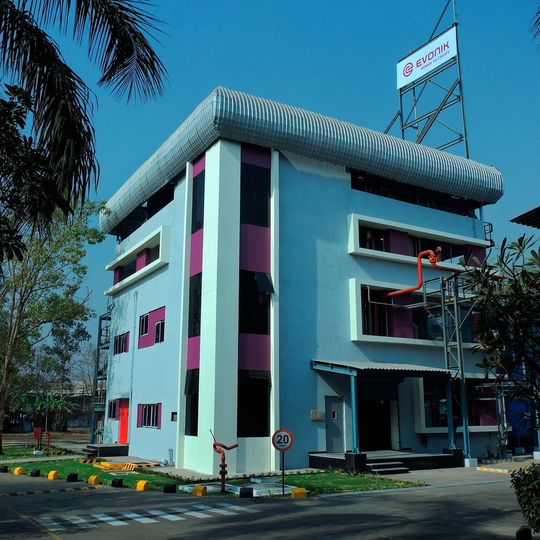 Produktionsstandort von Evonik Catalysts in Dombivli, Indien. Produktionsstandort von Evonik Catalysts in Dombivli, Indien.