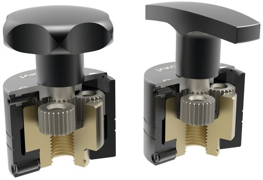 Die Kraftspannmuttern der Reihe MCA-S/MCA-T besitzen einen Stern- bzw. T-Griff um die einfache Bedienung per Hand zu ermöglichen. Die benötigte Spannkraft wird über das integrierte Planetengetriebe erzeugt.