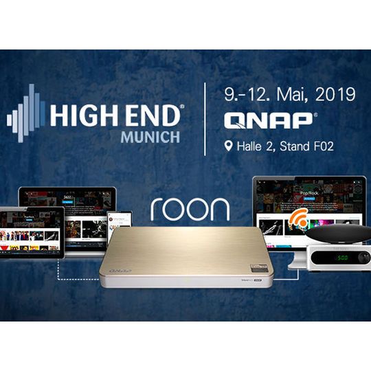 Qnap präsentiert auf der High End 2019 einige seiner Produkthighlights. Qnap präsentiert auf der High End 2019 einige seiner Produkthighlights.