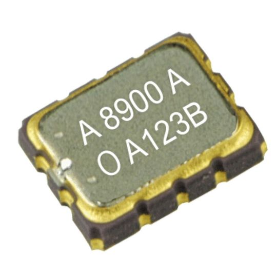 Ein RTC-Modul der RA8900CE-Serie: Dank integrierter Temperaturkompensation erreicht es über den Betriebstemperaturbereich von –40 bis 85 °C eine Ganggenauigkeit von ±3,4 ppm. Ein RTC-Modul der RA8900CE-Serie: Dank integrierter Temperaturkompensation erreicht es über den Betriebstemperaturbereich von –40 bis 85 °C eine Ganggenauigkeit von ±3,4 ppm.