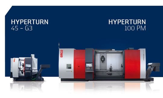 Emco präsentiert zusammen mit Argonag, ihrem langjährigen Partner in der Schweiz an der Prodex eine Hyperturn 45-G3. (Halle1, Stand C12)