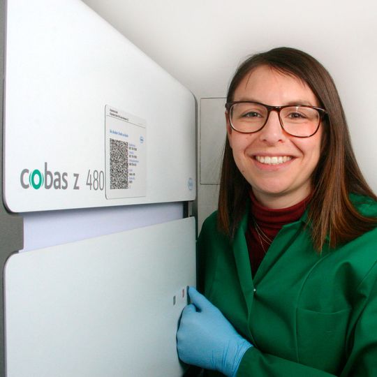 Gyntect ist nun auch auf dem PCR-System Cobas Z480 Analyzer von Roche Diagnostics durchführbar. Gyntect ist nun auch auf dem PCR-System Cobas Z480 Analyzer von Roche Diagnostics durchführbar.