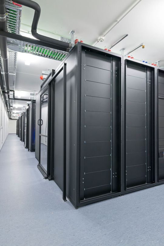 Ein Blick ins Kisters-Rechenzentrum.