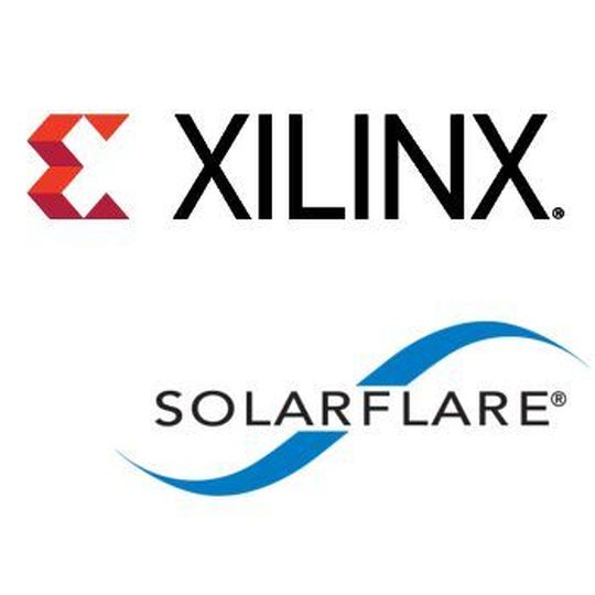 Xilinx, Anbieter von FPGA- und voll programmierbarer SoC-Bausteinen, hat angekündigt Solarflare zu übernehmen, einen kalifornischen Spezialisten für High-Performance Netzwerk-Lösungen mit niedriger Latenz. Xilinx, Anbieter von FPGA- und voll programmierbarer SoC-Bausteinen, hat angekündigt Solarflare zu übernehmen, einen kalifornischen Spezialisten für High-Performance Netzwerk-Lösungen mit niedriger Latenz.