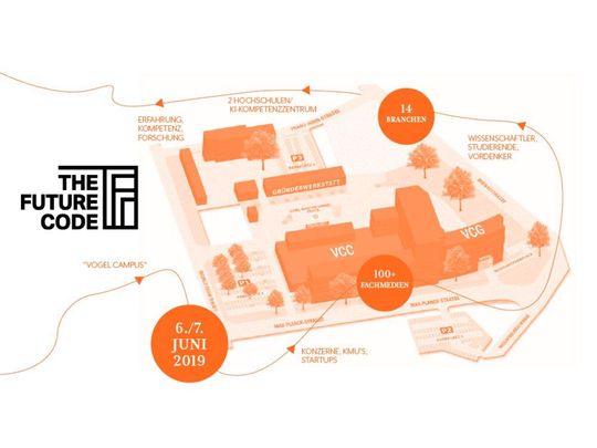 Für The Future Code bespielen wir den gesamten Vogel Campus.