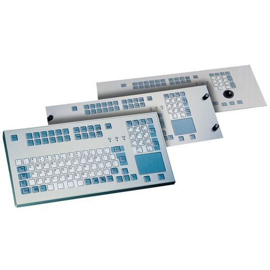 Die Folientastaturen der KFT-Serie mit verbesserter haptischer Randprägung. Die Folientastaturen der KFT-Serie mit verbesserter haptischer Randprägung.