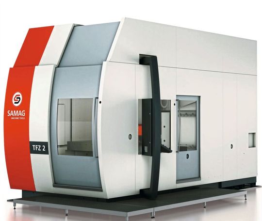 Das Samag-Highlight zur Moulding Expo 2019 ist eine TFZ 2 mit Fräsdemonstration sein. Sie trägt eine besonders steif ausgelegte Spinde, die radial wirkende Fräskräfte gut absorbieren kann, wie Samag erklärt. Halle 9 am Stand B32. Das Samag-Highlight zur Moulding Expo 2019 ist eine TFZ 2 mit Fräsdemonstration sein. Sie trägt eine besonders steif ausgelegte Spinde, die radial wirkende Fräskräfte gut absorbieren kann, wie Samag erklärt. Halle 9 am Stand B32.