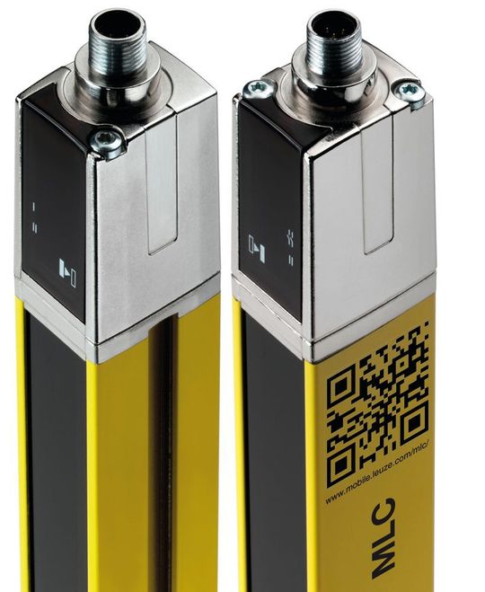 Mit einem Sicherheits-Lichtvorhang in der Variante mit „Smart Process Gating“ von Leuze Electronic lässt sich eine prozessgesteuerte Zugangssicherung ohne Muting-Sensoren realisieren. Mit einem Sicherheits-Lichtvorhang in der Variante mit „Smart Process Gating“ von Leuze Electronic lässt sich eine prozessgesteuerte Zugangssicherung ohne Muting-Sensoren realisieren.