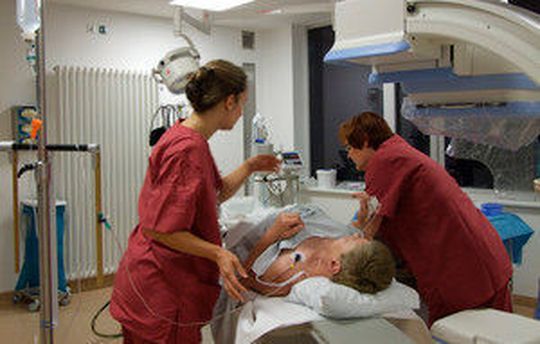 Behandlungsraum im Klinikum Mittelmosel.