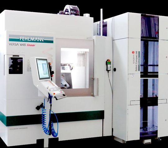 Die fünfachsige positionierte und auch die simultane Fräsbearbeitung gelingt mit der Versa 645 linear von Fehlmann aus der Schweiz besonders dynamisch, sagt der Hersteller. Halle 3 am Stand B52 auf der Moulding Expo 2019. Auch einfach bedienbare Bohr-/Frässysteme werden vorgestellt. Die fünfachsige positionierte und auch die simultane Fräsbearbeitung gelingt mit der Versa 645 linear von Fehlmann aus der Schweiz besonders dynamisch, sagt der Hersteller. Halle 3 am Stand B52 auf der Moulding Expo 2019. Auch einfach bedienbare Bohr-/Frässysteme werden vorgestellt.