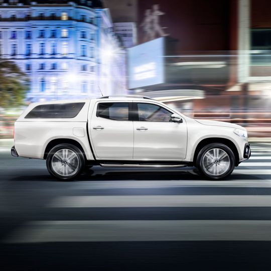 Der Rückruf für die X-Klasse betrifft die Variante mit Hardtop.