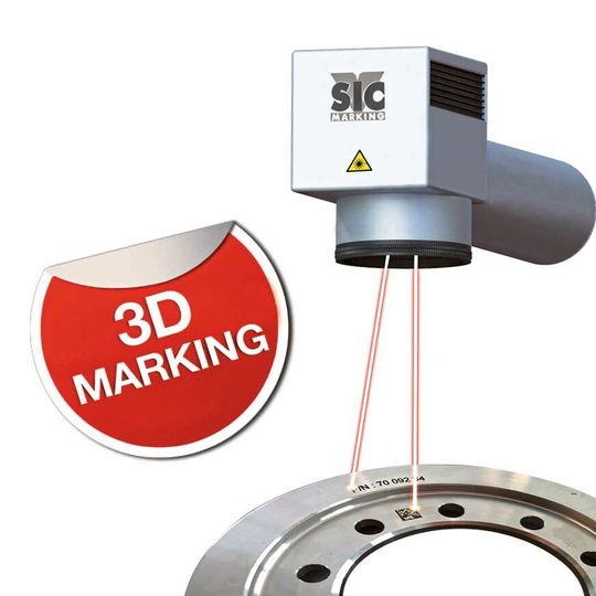Marquage au laser en 3D. Marquage au laser en 3D.