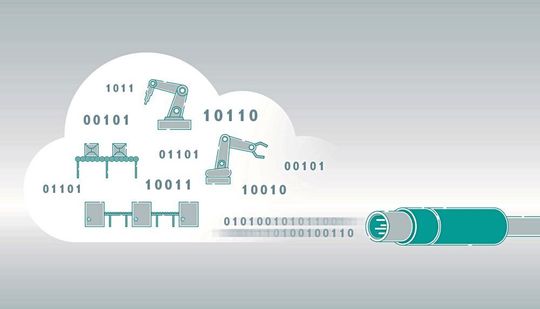 Vom Sensor in die Cloud: M8-Steckverbinder für Ethernet und Profinet ermöglichen eine durchgängige Datenübertragung. Vom Sensor in die Cloud: M8-Steckverbinder für Ethernet und Profinet ermöglichen eine durchgängige Datenübertragung.