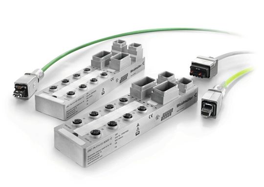 Weidmüller U-Mation: U-Remote I/O-Module in Schutzart IP 67 mit Push Pull-Steckverbinder für Kupfer und POF. Weidmüller U-Mation: U-Remote I/O-Module in Schutzart IP 67 mit Push Pull-Steckverbinder für Kupfer und POF.