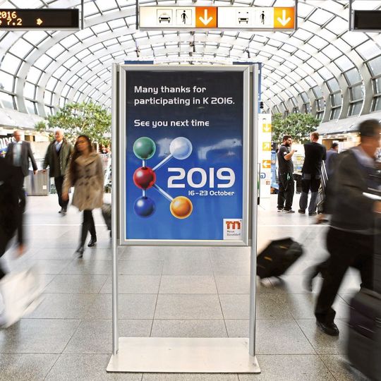 Die K 2019 findet vom 16. bis 23. Oktober in Düsseldorf statt. Die K 2019 findet vom 16. bis 23. Oktober in Düsseldorf statt.