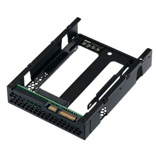 Qnap hat eine Reihe an Laufwerksadaptern vorgestellt, wie hier den QDA-A2AR. Qnap hat eine Reihe an Laufwerksadaptern vorgestellt, wie hier den QDA-A2AR.