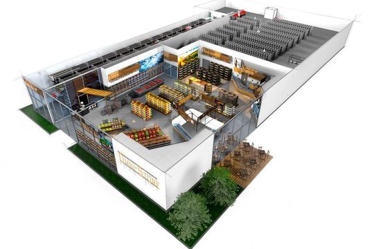 Das „Omnistore“-Konzept soll die Vorteile des stationären Handels und E-Commerce vereinen. Das „Omnistore“-Konzept soll die Vorteile des stationären Handels und E-Commerce vereinen.