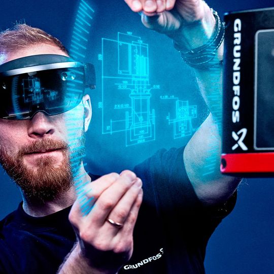 Bei Grundfos steht die digitale Transformation im Fokus. Bei Grundfos steht die digitale Transformation im Fokus.