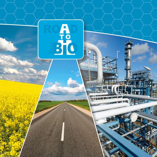 Das Road-To-Bio-Projekt wird von der EU im Rahmen des Forschungs- und Innovationsprogramms Horizon 2020 finanziert. Das Road-To-Bio-Projekt wird von der EU im Rahmen des Forschungs- und Innovationsprogramms Horizon 2020 finanziert.