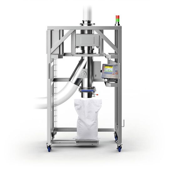 Abfüllwaage mit Rohr-Metalldetektor Abfüllwaage mit Rohr-Metalldetektor
