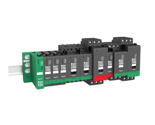 Die volldigitale Lastmanagementlösung Tesys Island spart Design-, Verdrahtungs- und Inbetriebnahmezeit, da sie auf multifunktionalen Geräten und vorgefertigten Funktionen – den sogenannten Avataren für industrielle Anwendungen – für Lasten bis zu 80 A basiert.