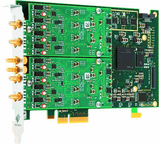 Die sechs Arbitrary-Waveform-Generatoren (AWGs) von Spectrum sind getrimmt auf Signalqualität, geringe Baugröße und günstige Anschaffungskosten. Die sechs Arbitrary-Waveform-Generatoren (AWGs) von Spectrum sind getrimmt auf Signalqualität, geringe Baugröße und günstige Anschaffungskosten.