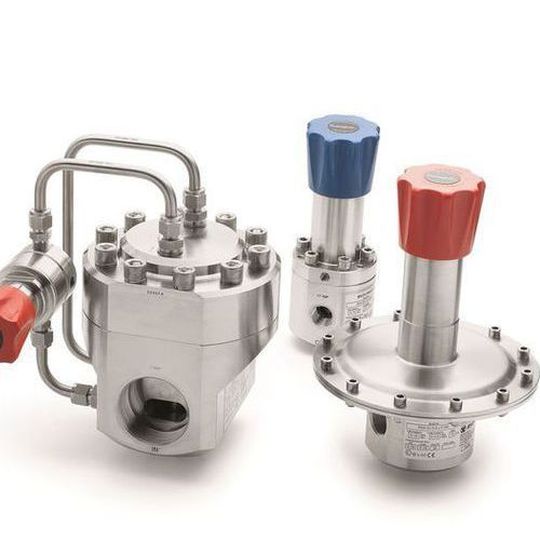 Swagelok’s new low-temperature seal option for the company’s RHPS Series pressure regulators line maintains a strong seal in cold climates and applications where significant cooling occurs due to high pressure drop. Swagelok’s new low-temperature seal option for the company’s RHPS Series pressure regulators line maintains a strong seal in cold climates and applications where significant cooling occurs due to high pressure drop.