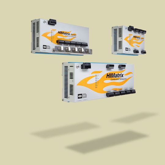 Als neue Serie von „Ready for use“-Lösungen ist Himatrix Combustion Safeguard (CSG) für den direkten Einsatz als Feuerungsautomaten für Brenner ausgelegt. Die standardisierte Lösung ist komplett vorprogrammiert, baumustergeprüft und direkt betriebsbereit. Als neue Serie von „Ready for use“-Lösungen ist Himatrix Combustion Safeguard (CSG) für den direkten Einsatz als Feuerungsautomaten für Brenner ausgelegt. Die standardisierte Lösung ist komplett vorprogrammiert, baumustergeprüft und direkt betriebsbereit.