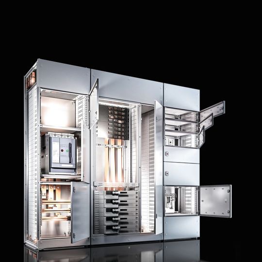 Das neue Ri4Power-System ermöglicht einen maximalen Bemessungsstrom bis zu 6300 A bei geringerem Kupferquerschnitt. Das neue Ri4Power-System ermöglicht einen maximalen Bemessungsstrom bis zu 6300 A bei geringerem Kupferquerschnitt.
