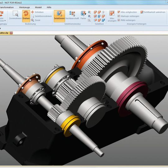 Komplexe 3D-CAD-Modelle einfach darstellen: Der 3D-Viewer 3DViewStation vereinfacht die Analyse von Konstruktionsdaten für das Personal beispielsweise im Vertrieb, in der Arbeitsvorbereitung, in der Fertigung und in der technischen Dokumentation. Komplexe 3D-CAD-Modelle einfach darstellen: Der 3D-Viewer 3DViewStation vereinfacht die Analyse von Konstruktionsdaten für das Personal beispielsweise im Vertrieb, in der Arbeitsvorbereitung, in der Fertigung und in der technischen Dokumentation.