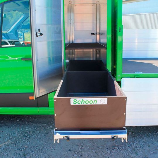 Mit dem Werkzeug- und Gerätekasten kann Ladungssicherung individuell gestaltet werden. Mit dem Werkzeug- und Gerätekasten kann Ladungssicherung individuell gestaltet werden.