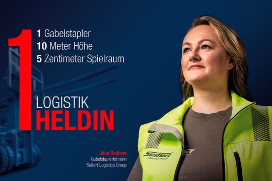 „Die Wirtschaftsmacher“ setzen mit der aktuellen Kampagne echte Logistikhelden in Szene. „Die Wirtschaftsmacher“ setzen mit der aktuellen Kampagne echte Logistikhelden in Szene.