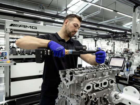 Das neue AMG-Triebwerk kann deutlich mehr als sein Vorgänger.