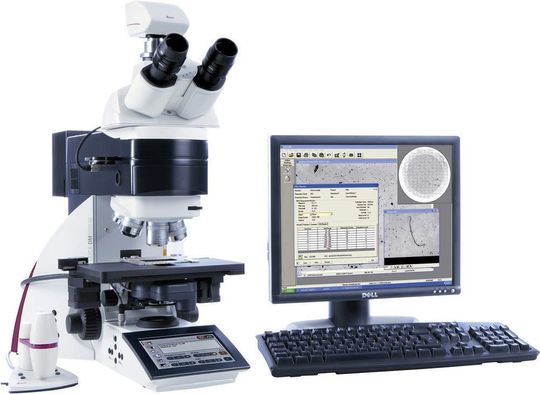 1 Das Komplettsystem Leica QClean mit vollautomatisiertem Mikroskop, Digitalkamera und Software ist auf einfache und sichere Bedienung ausgelegt. 1 Das Komplettsystem Leica QClean mit vollautomatisiertem Mikroskop, Digitalkamera und Software ist auf einfache und sichere Bedienung ausgelegt.