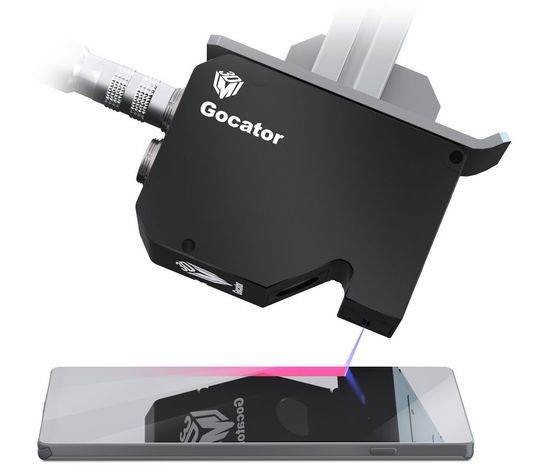 Der neue Linienprofilsensor Gocator bietet eine leistungsstarke 3D-Bildverarbeitungslösung zum Scannen von Glas und anderen spiegelnden Oberflächen.