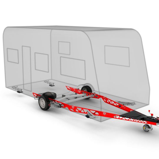 Die laut Al-Ko von der Natur inspirierte wabenartige Konstruktion macht das Chassis bis zu 30 Prozent leichter. Die laut Al-Ko von der Natur inspirierte wabenartige Konstruktion macht das Chassis bis zu 30 Prozent leichter.
