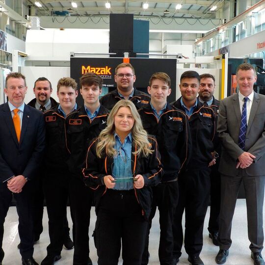 Worcestershire 5G Consortium wins award with Mazak